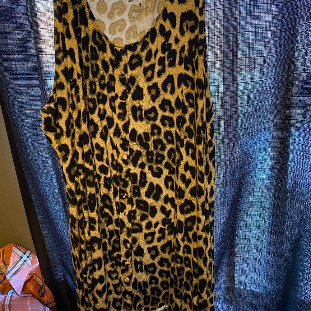 Torrid Super Soft Cheetah Tank